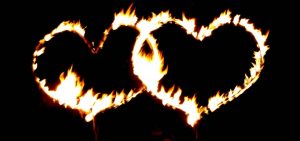 Zündwerk Hochzeitsfeuerwerk - Brennende Herzen