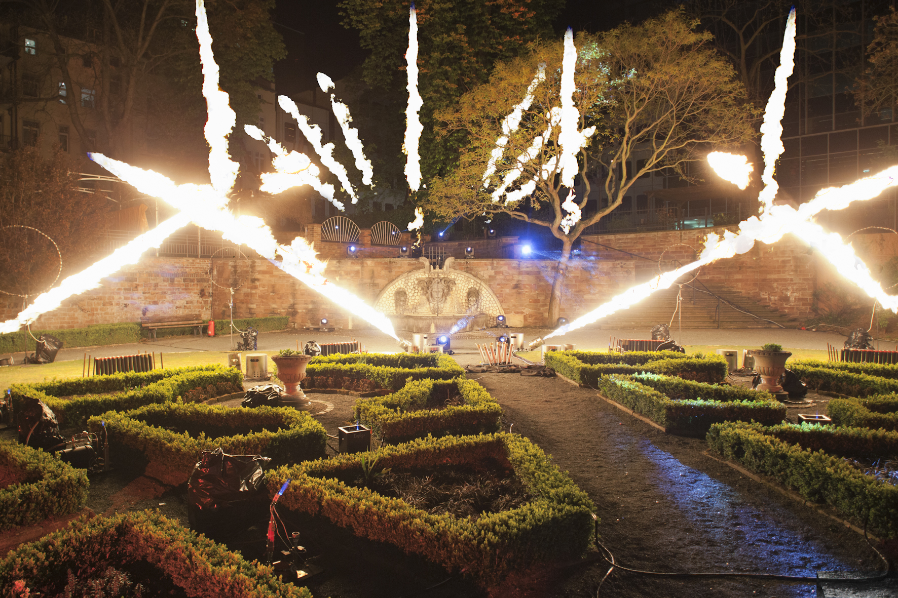 Luminale 2012 Metamorphosis of Lights - Lichtinszenierung von zündwerk