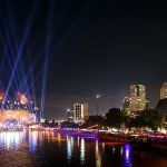 Tag der Deutschen Einheit Frankfurt - musiksynchrones Feuerwerk von zündwerk