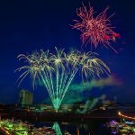 Rheinisches Fischerfest Gernsheim - musiksynchrones Feuerwerk von zündwerk