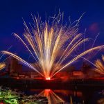 Rheinisches Fischerfest Gernsheim - musiksynchrones Feuerwerk von zündwerk