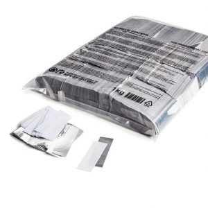 Konfetti Metallic Silver-White