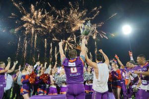 EFL Finale Samsung Frankfurt Universe Feuerwerk